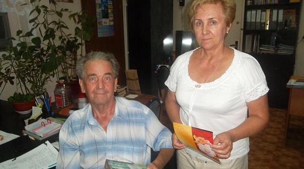 Общественники Гагаринского микрорайона поздравили юбиляров