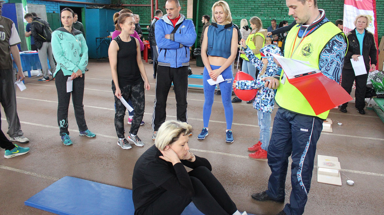 Трудящиеся Краснодара приняли участие в Спартакиаде