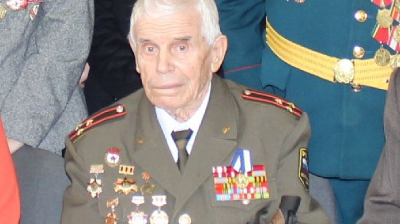 Ветерану ВОВ Александр Александровичу Лауданскому исполнилось 95 лет