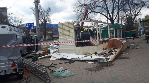 В Западном округе продолжается работа по приведению облика объектов торговли  в соответствие с городскими требованиями