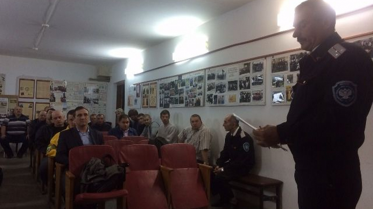 Казаки Хуторского казачьего общества «Гвардейское» выбрали атамана