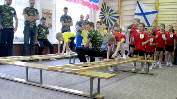 В детском саду №116 прошел праздник "Солдат всегда солдат"