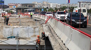 С 19 по 20 августа по Тургеневскому мосту временно ограничат движение транспорта 