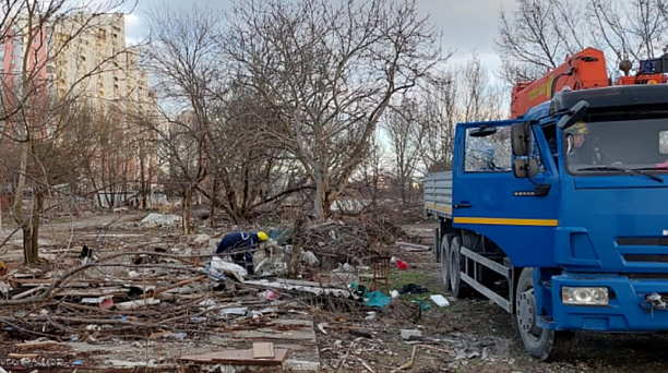 В Краснодаре от незаконных гаражей полностью освободили территорию на ул. им. Димитрова