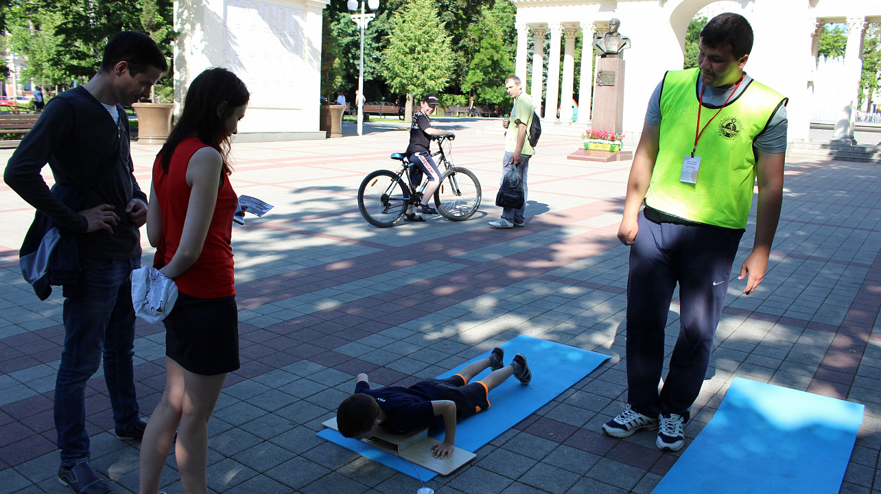 Фоторепортаж с интерактивной площадки ВФСК ГТО
