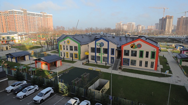Два новых детских сада открылись в Прикубанском округе Краснодара