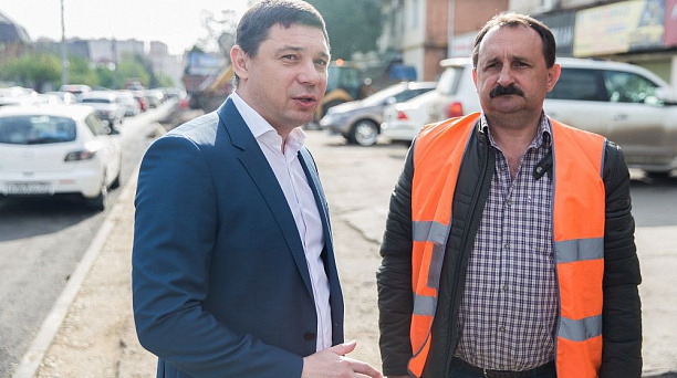 Комплексный ремонт ул. Кожевенной в Краснодаре выполнен на 40%