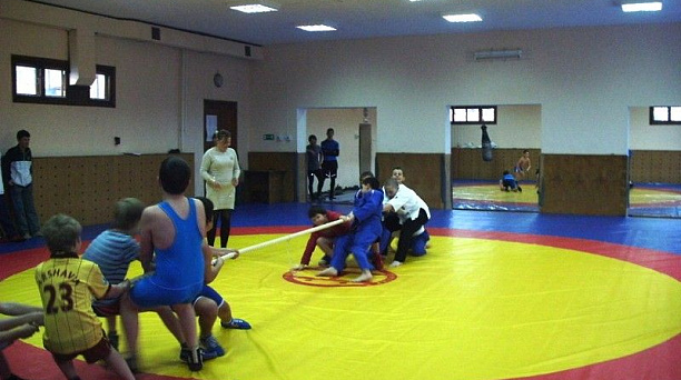 Спортсмены центра подготовки спортивного резерва Западного округа отметили открытие патриотического месячника